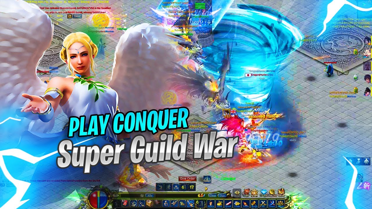 Play Conquer - Super Guild War - September 25, 2021 (Leading On GuessWho?!)