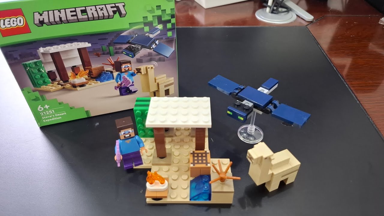 LEGO Minecraft 21251 Steve's Desert Expediton - Speed Build