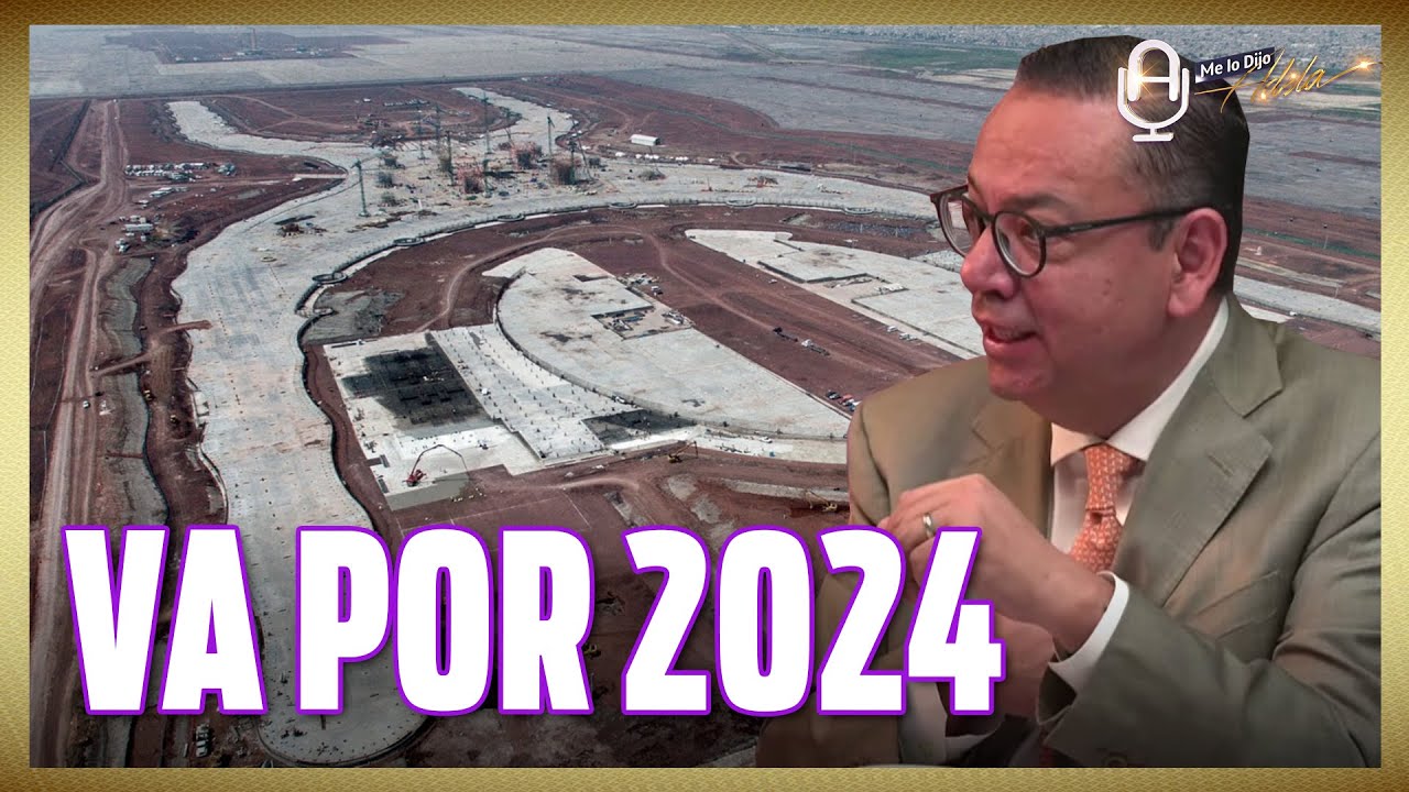 GERMÁN MARTÍNEZ quiere revivir el AEROPUERTO DE TEXCOCO si llega a ser PRESIDENTE