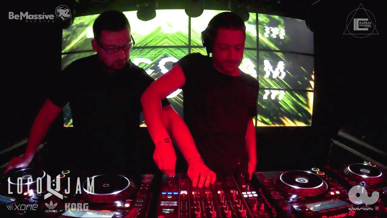 Loco & Jam Live @ Be Massive Label Night x Illegal Control x Loco & Jam 24/11/2017
