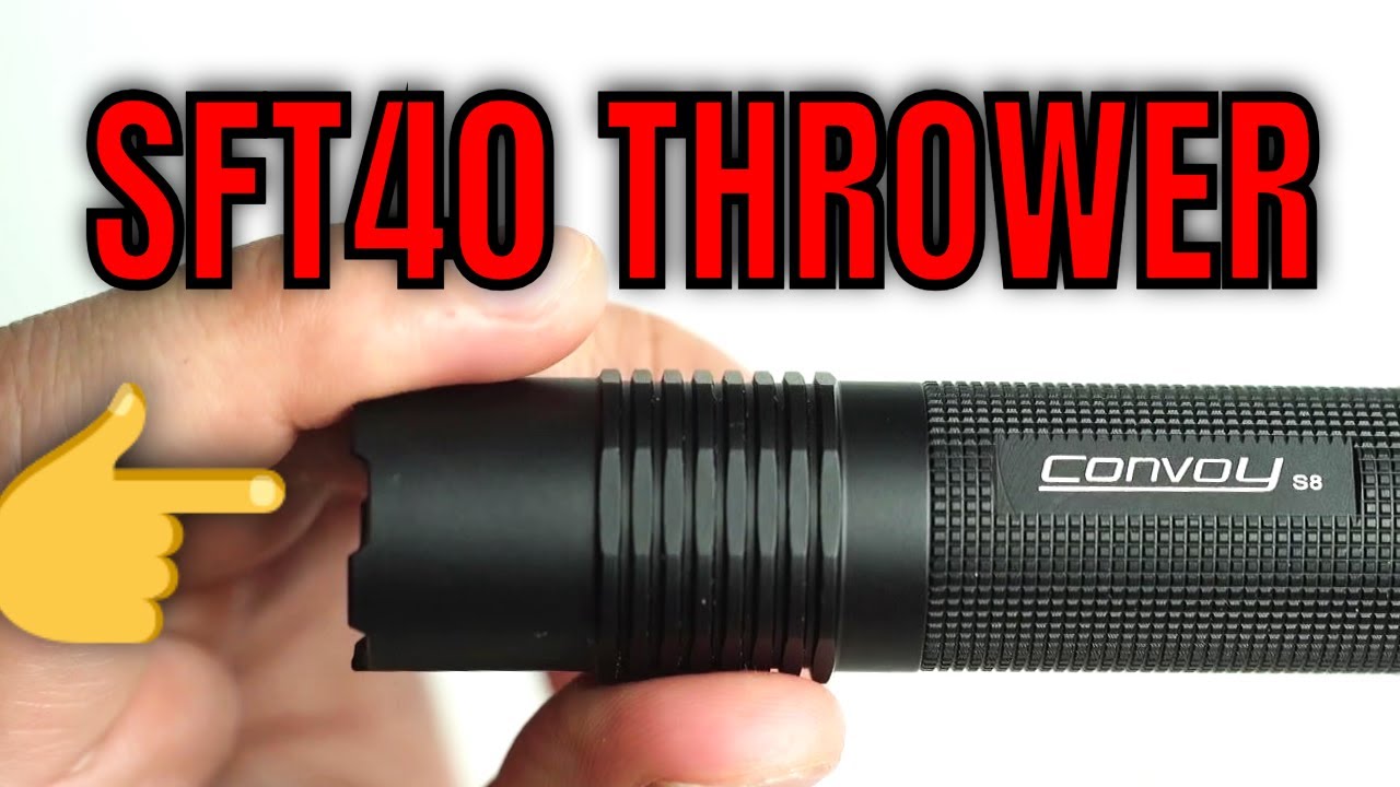 Convoy S8 (SFT40): Best Overall Budget Thrower?