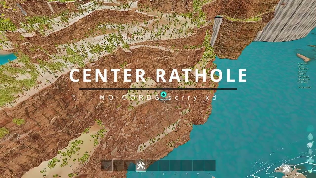 Center rathole   method   unraidable   ARK SURVIVAL ASCENDED