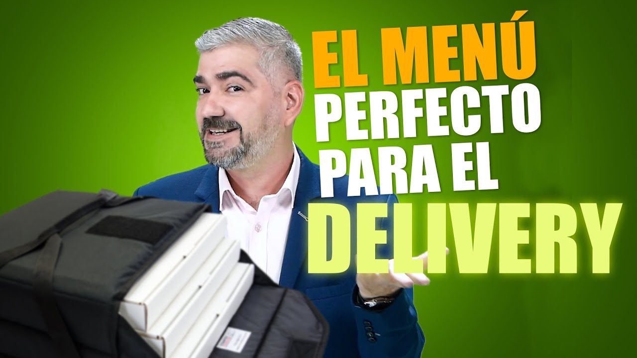 Crea el menú perfecto para Delivery - Marketing Gastronómico
