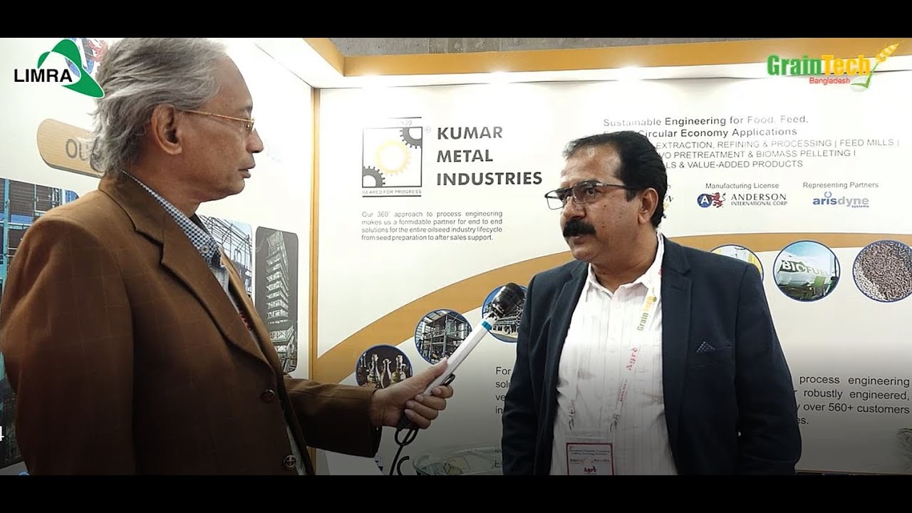 Santosh Bembade, General Manager | Kumar Metal Industries Pvt. Ltd. | Grain Tech Bangladesh-2025