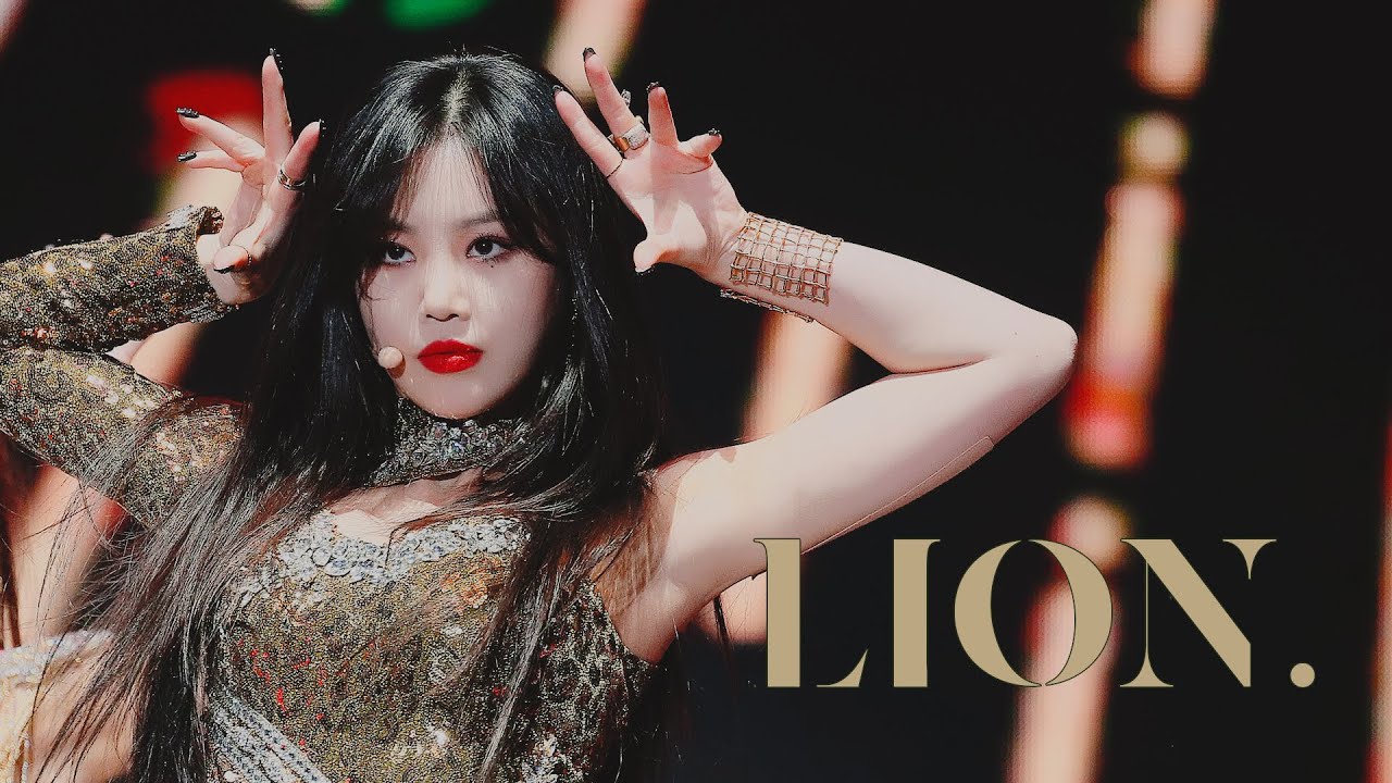 200105 GDA :: (여자)아이들 'LION' 수진 직캠