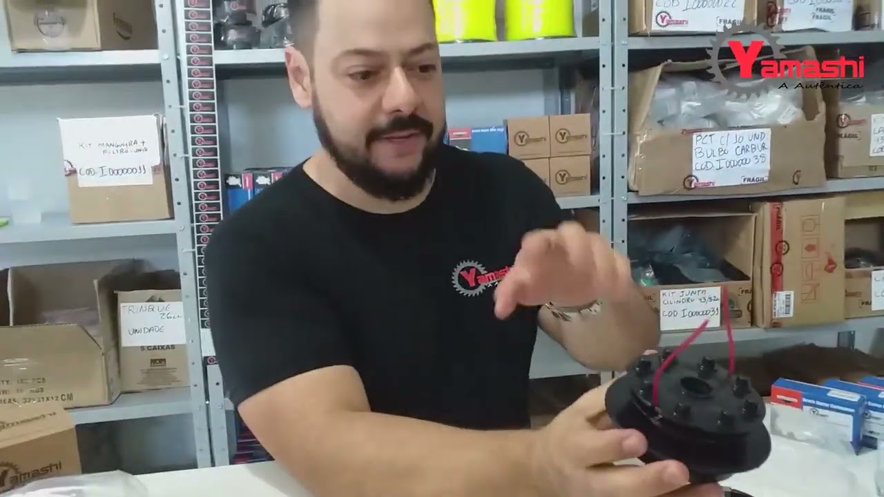 Como instalar fio de nylon em carretel manual de roçadeiras.