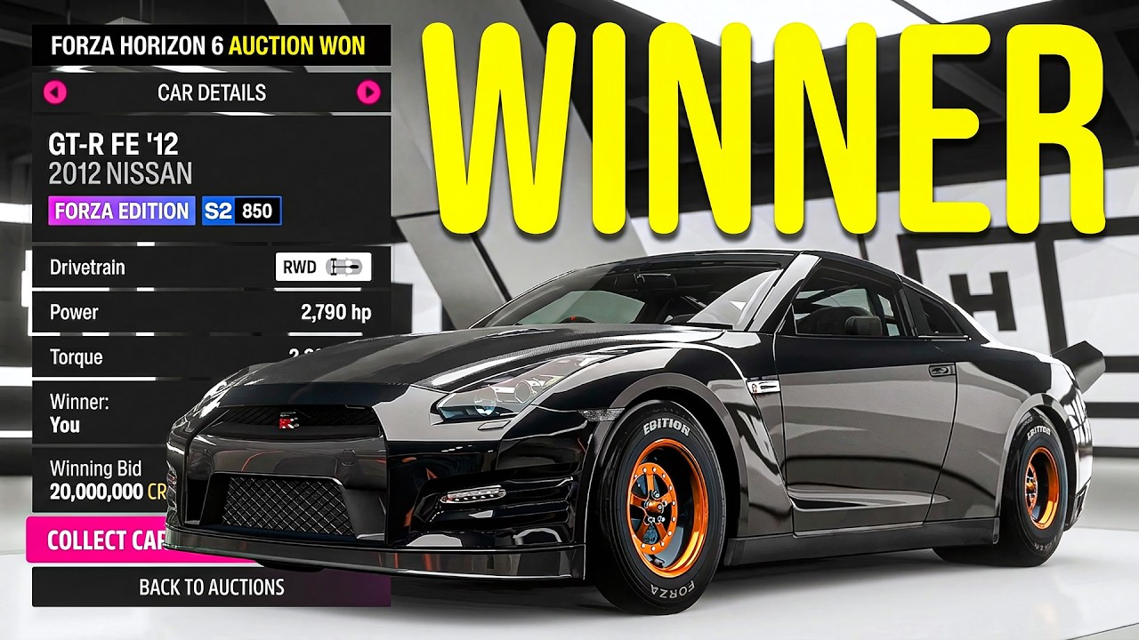 Forza Horizon 6 - Best AUCTION HOUSE Settings to SNIPE Rare Cars! (Tutorial)