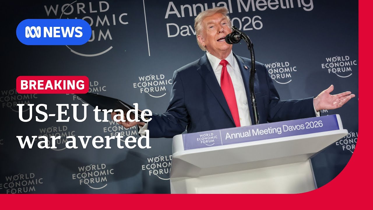 Trump withdraws tariff threat, spruiks future Greenland deal | ABC NEWS