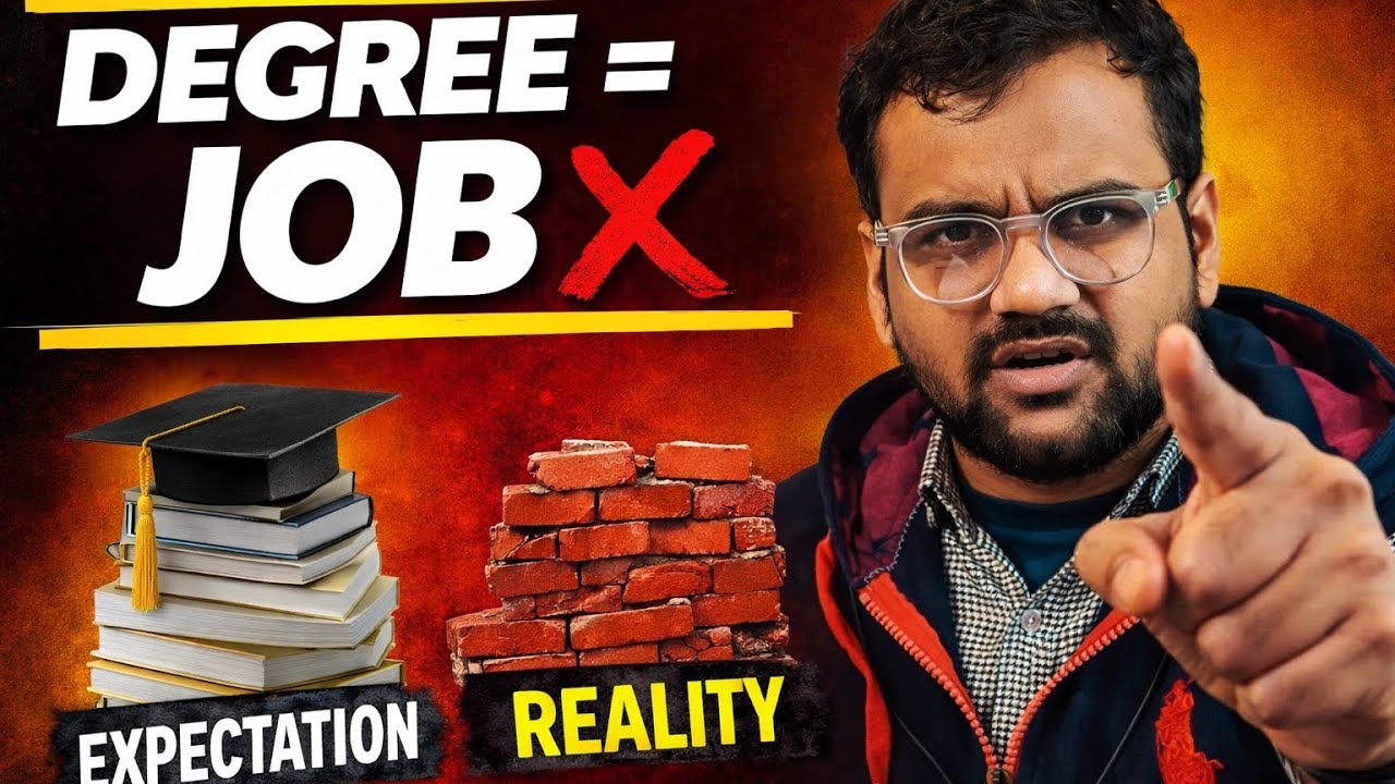 DEGREE Trap ko samjho! डिग्री नहीं अब स्किल्स का ज़माना है!
