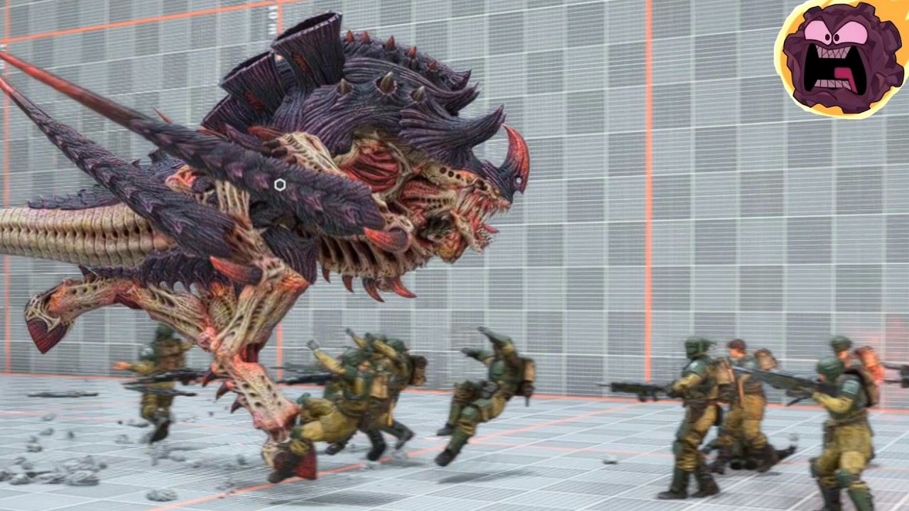 Tyranids VS Imperial Guards | Warhammer 40k Space Marine 2