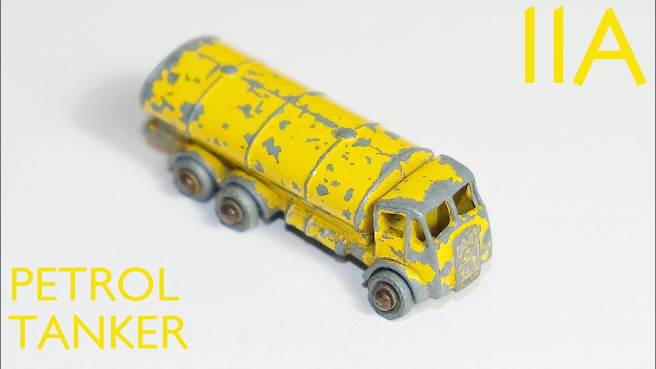 MATCHBOX restoration: No. 11A Petrol Tanker - DIECASTRESTOS