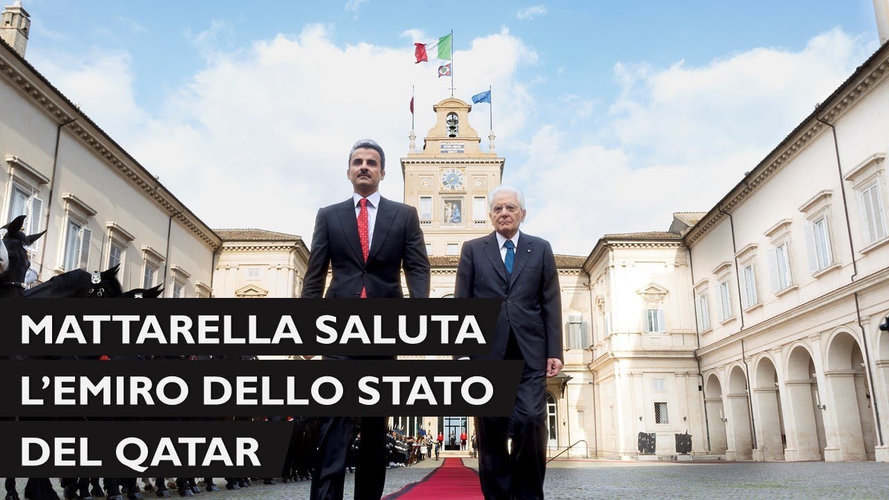 Congedo di S A  Sheikh Tamim bin Hamad Al Thani, Emiro dello Stato del Qatar