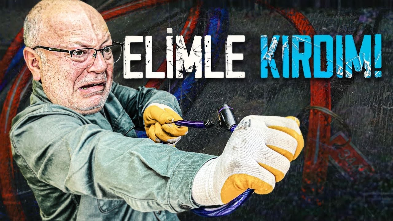20 TL’LİK BİSİKLET KİLİDİ NE KADAR SAĞLAM - UCUZ BİSİKLET KİLİTLERİNİ TEST ETTİM