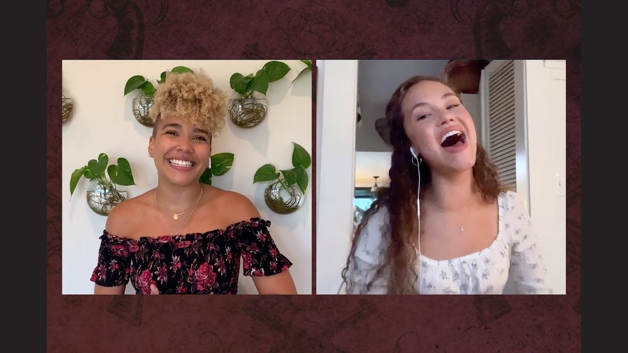 Solea Pfeiffer & Emmy Raver-Lampman perform 