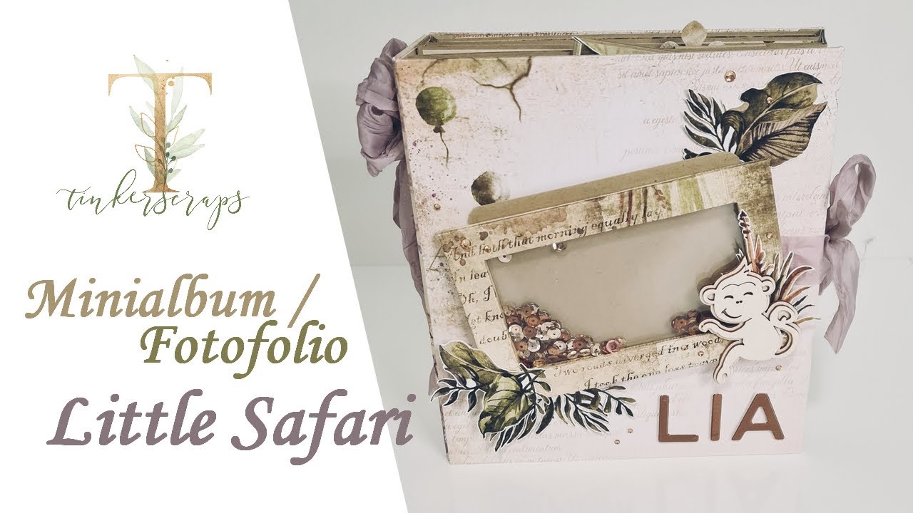 Minialbum, Fotofolio - Little Safari - Walkthrough  - deutsch