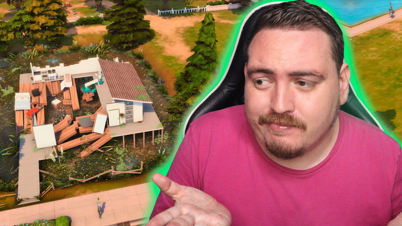 Essa casa DESABOU INTEIRA NA NOITE DE NATAL, vamos reformar! │ Sims a Obra