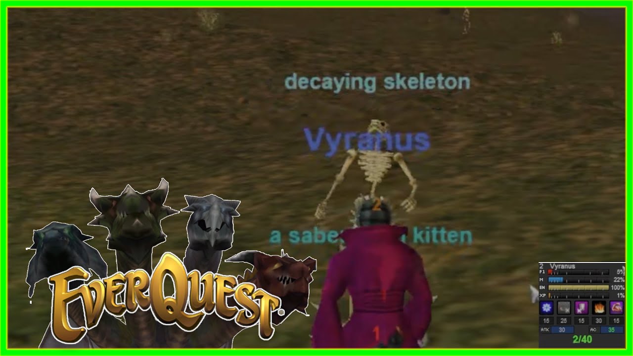 Defiling Kunark | EverQuest | Quarm Iksar Necromancer Part 1