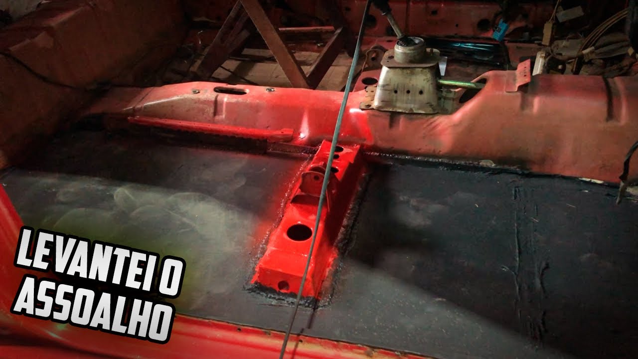 Como levantar assoalho do GOL G3 com chapa EM CASA   TODOS OS DETALHES