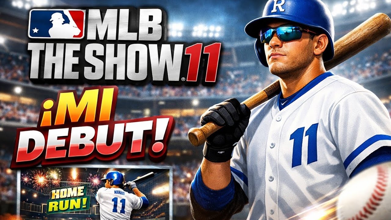 🔥 MI GRAN DEBUT EN MLB THE SHOW 11 😱⚾ | The Krappy Gaming