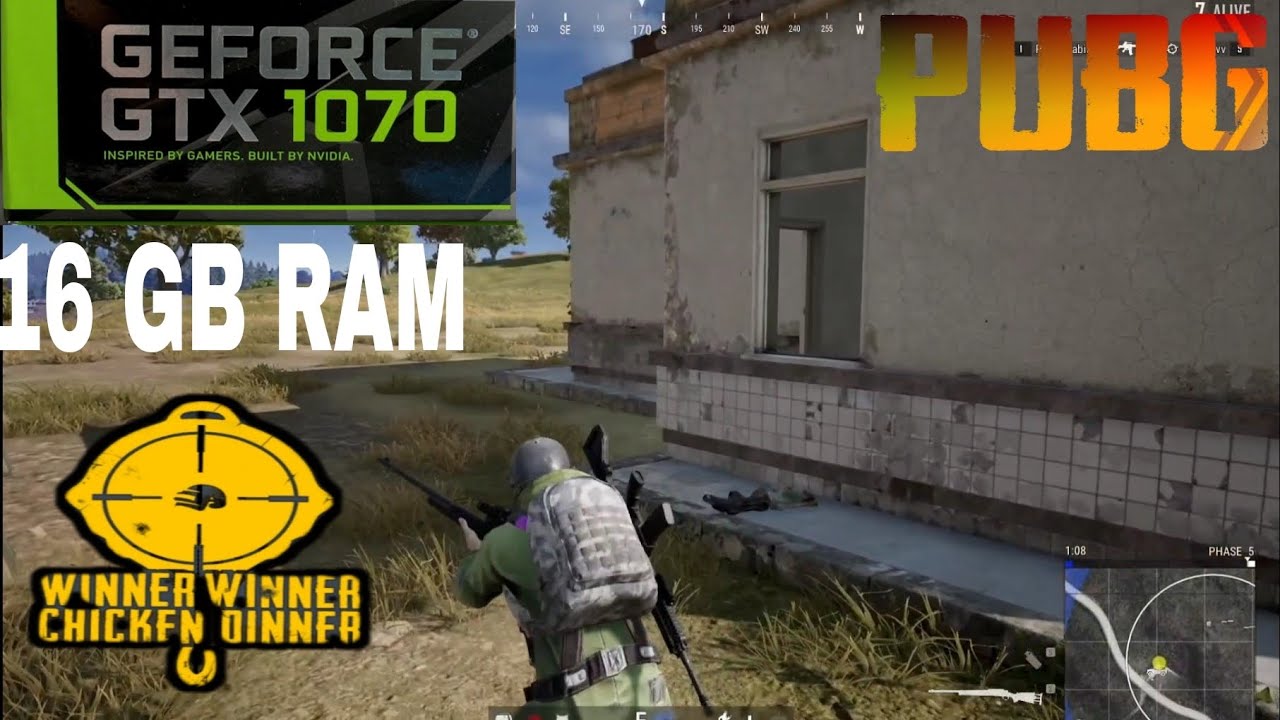 GTX 1070 test PUBG PC Ultra SETTINGS