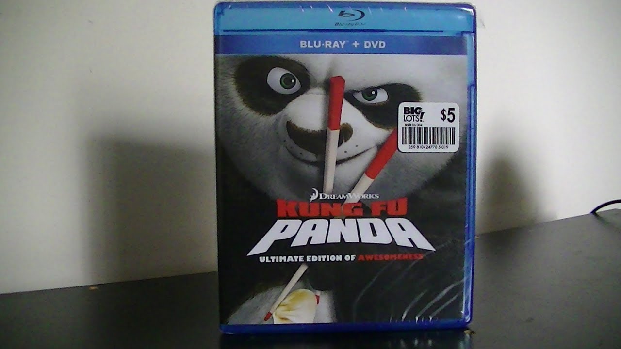 Kung Fu Panda Ultimate Edition of Awesomeness - Blu-Ray/DVD Combo Pack Unboxing!