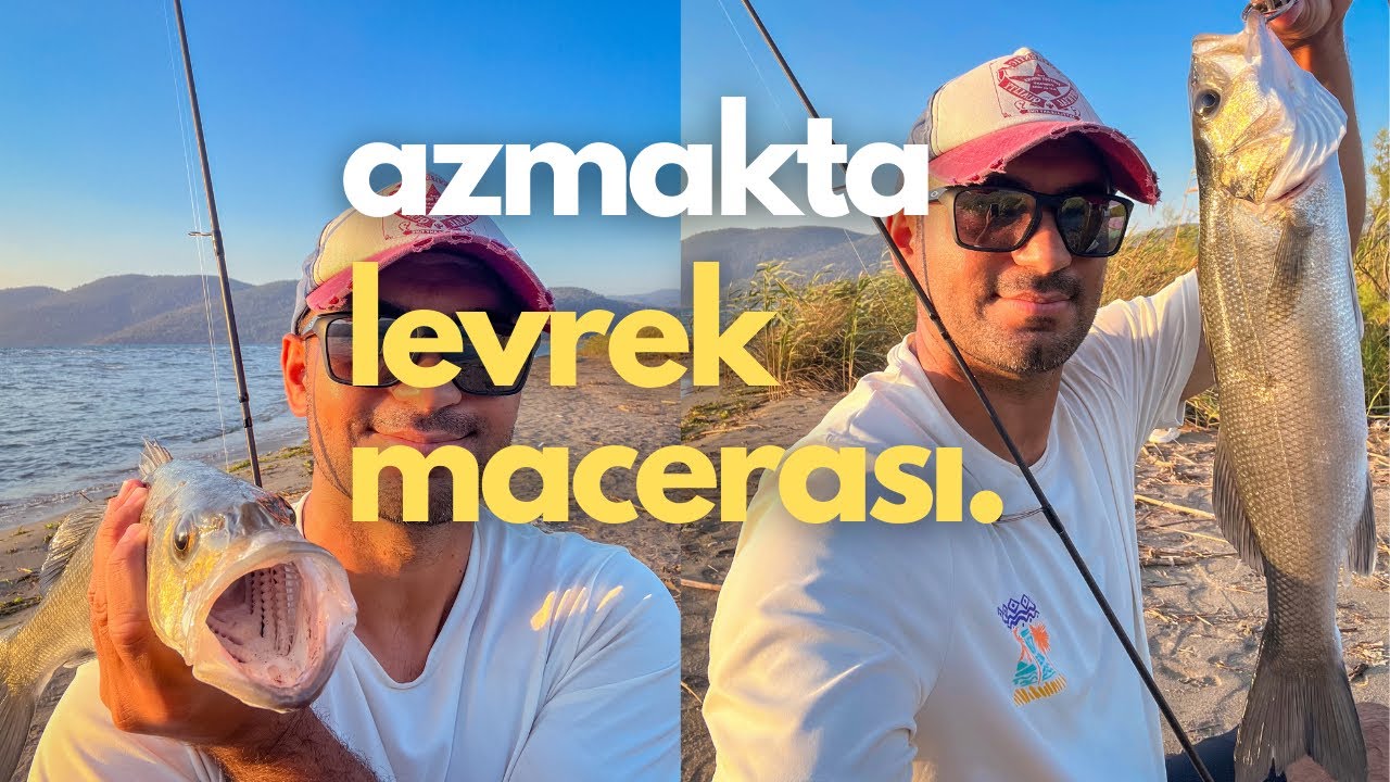 Azmak Levrekleri - Silikon Balıkla Levrek Avı
