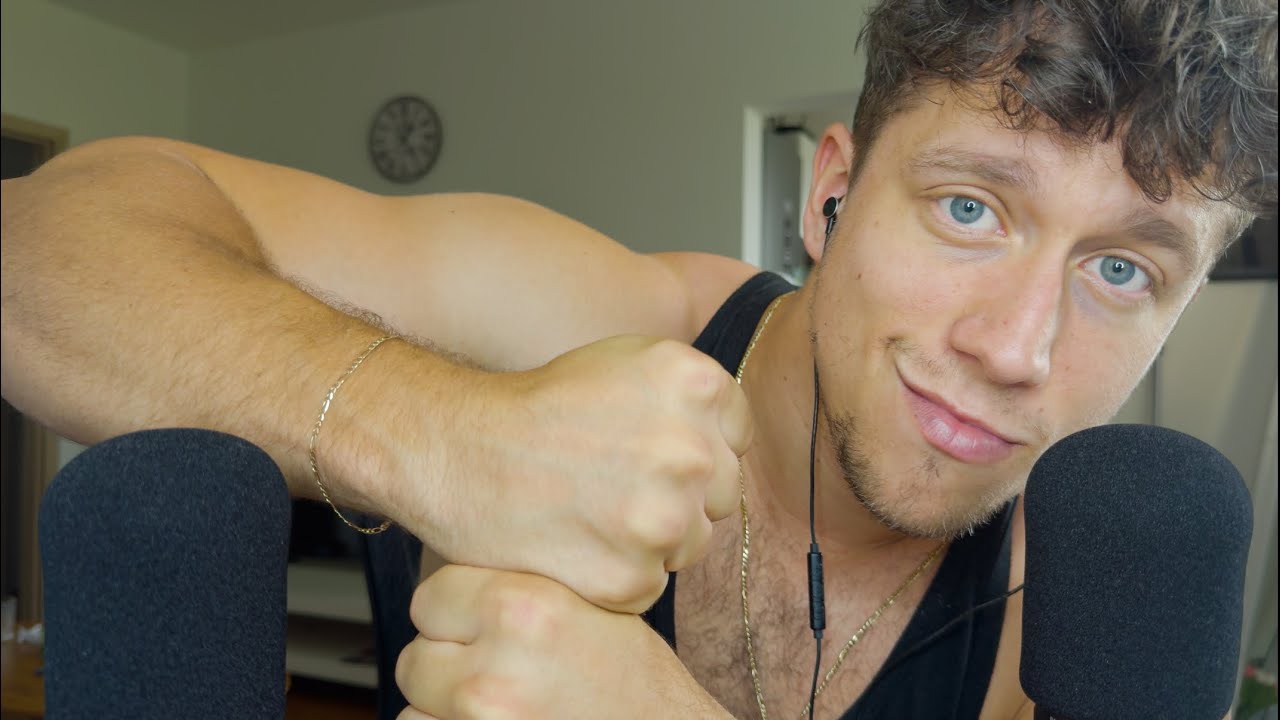 Coconut Rain Trigger for Stress Relief and Anxiety Attacks ASMR (Male whispers)