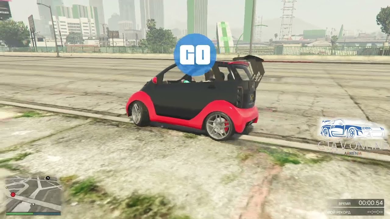 GTA V ONLINE ARMENIA Skilltest Mega Rampe 400