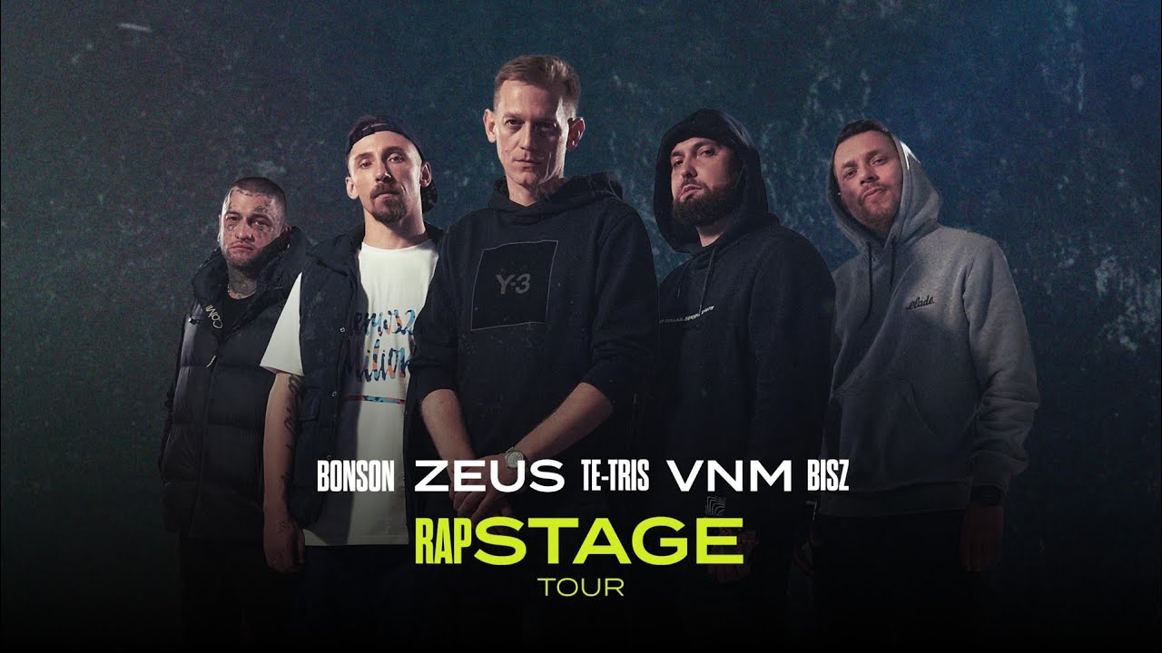 VNM, Te-Tris, Bonson, Bisz, Zeus - Jak u siebie ( RapStageTour 2023 )