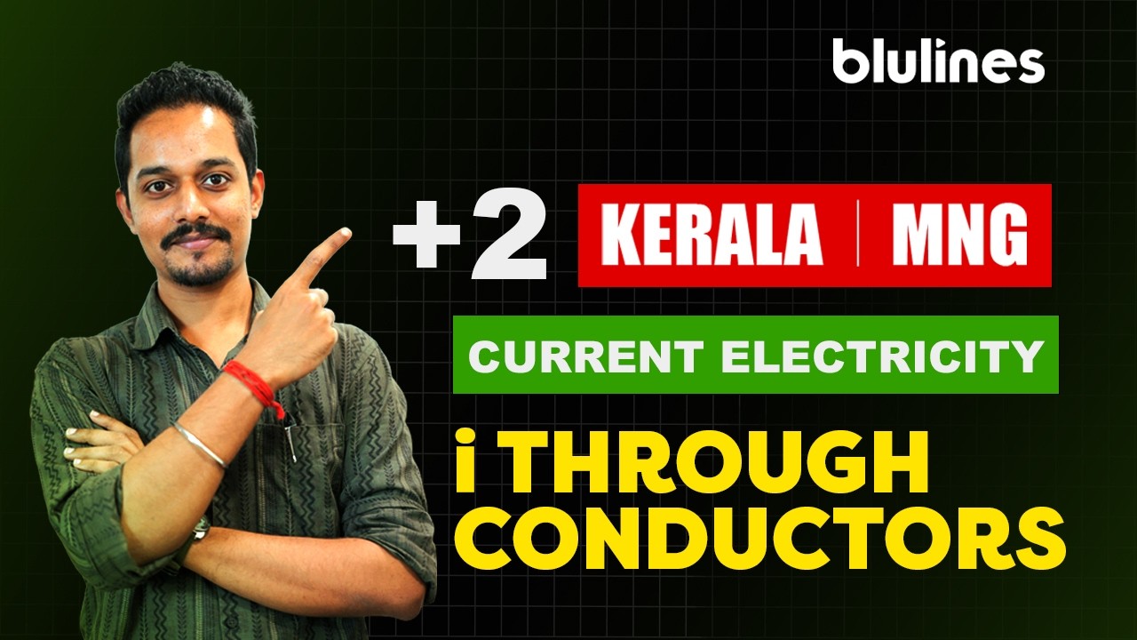 Current Electricity | Class 12 Physics| Fundamental Concepts & Ohm's Law #plustwo #physics #blulines