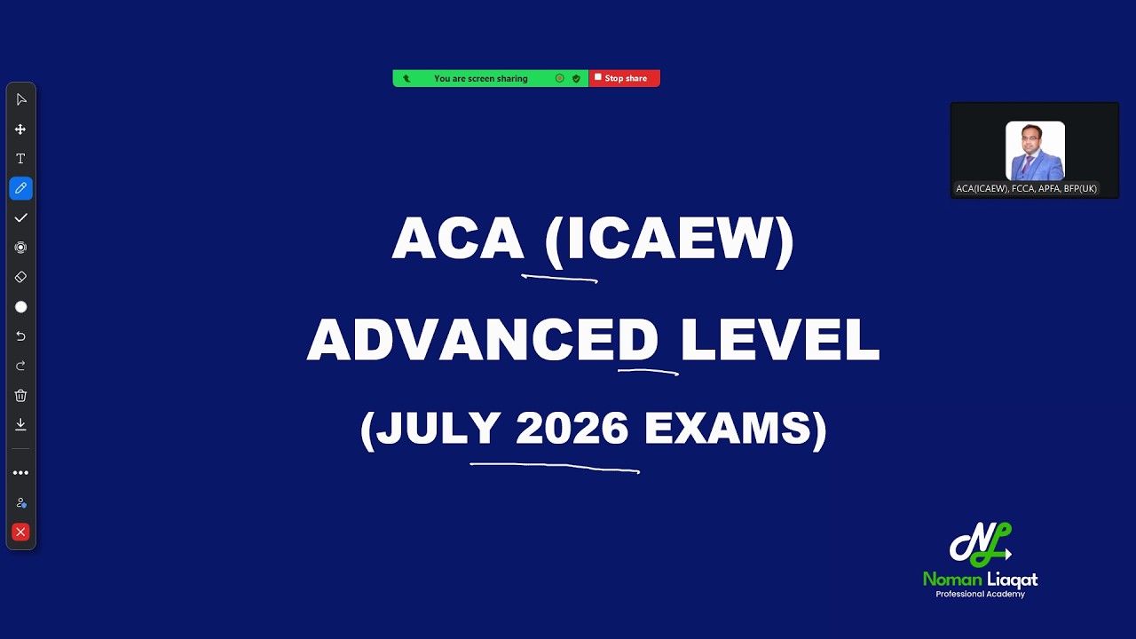 ICAEW Advanced Level Orientation | July 2026 Intake | Recorded Session