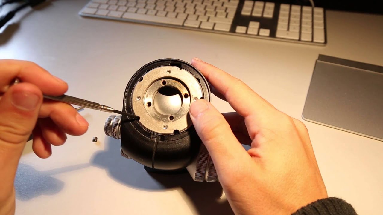 Adjusting friction on panning base of Really Right Stuff BH-55