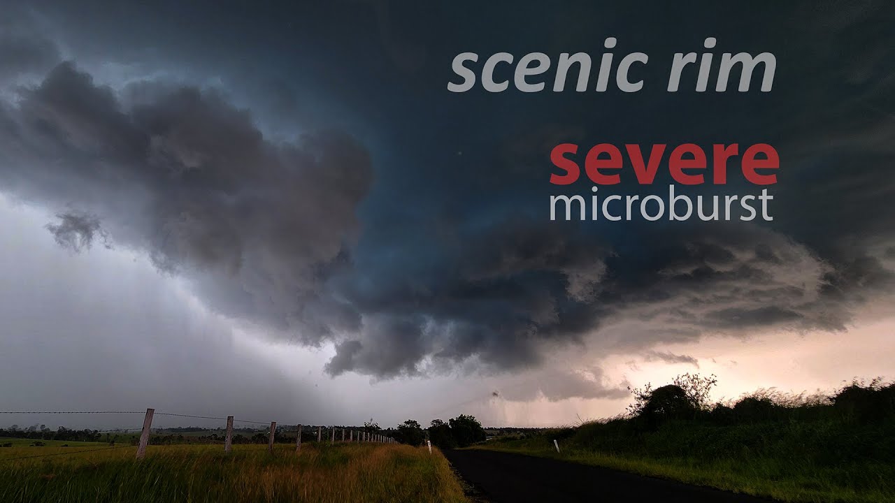 Scenic Rim Severe Microburst - December 29, 2024