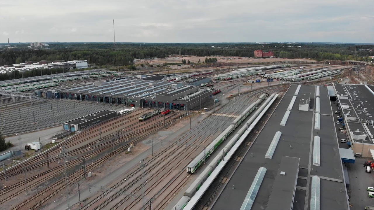 Ilmalan varikko ilmasta käsin 2019