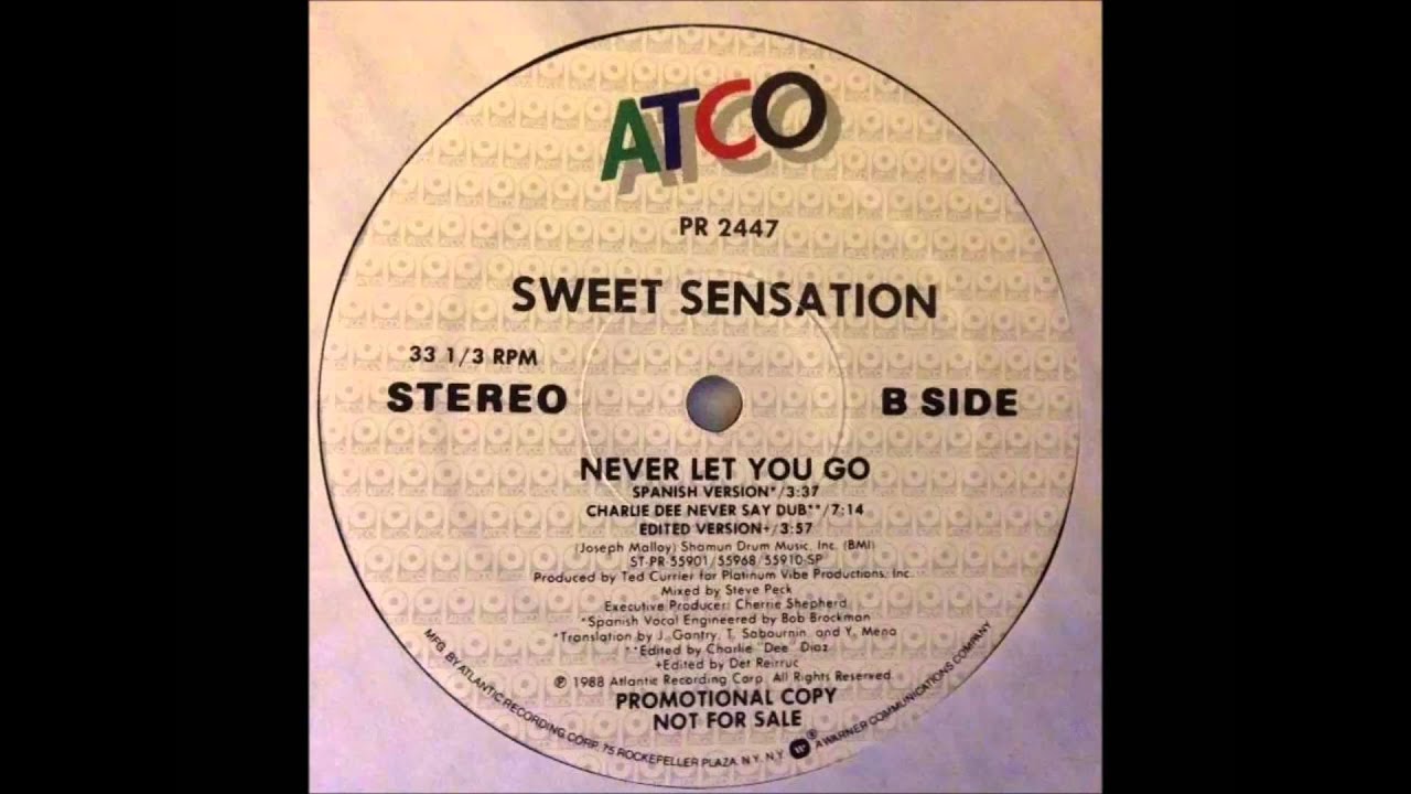 Spanglish Version - Sweet Sensation - Never Let You Go