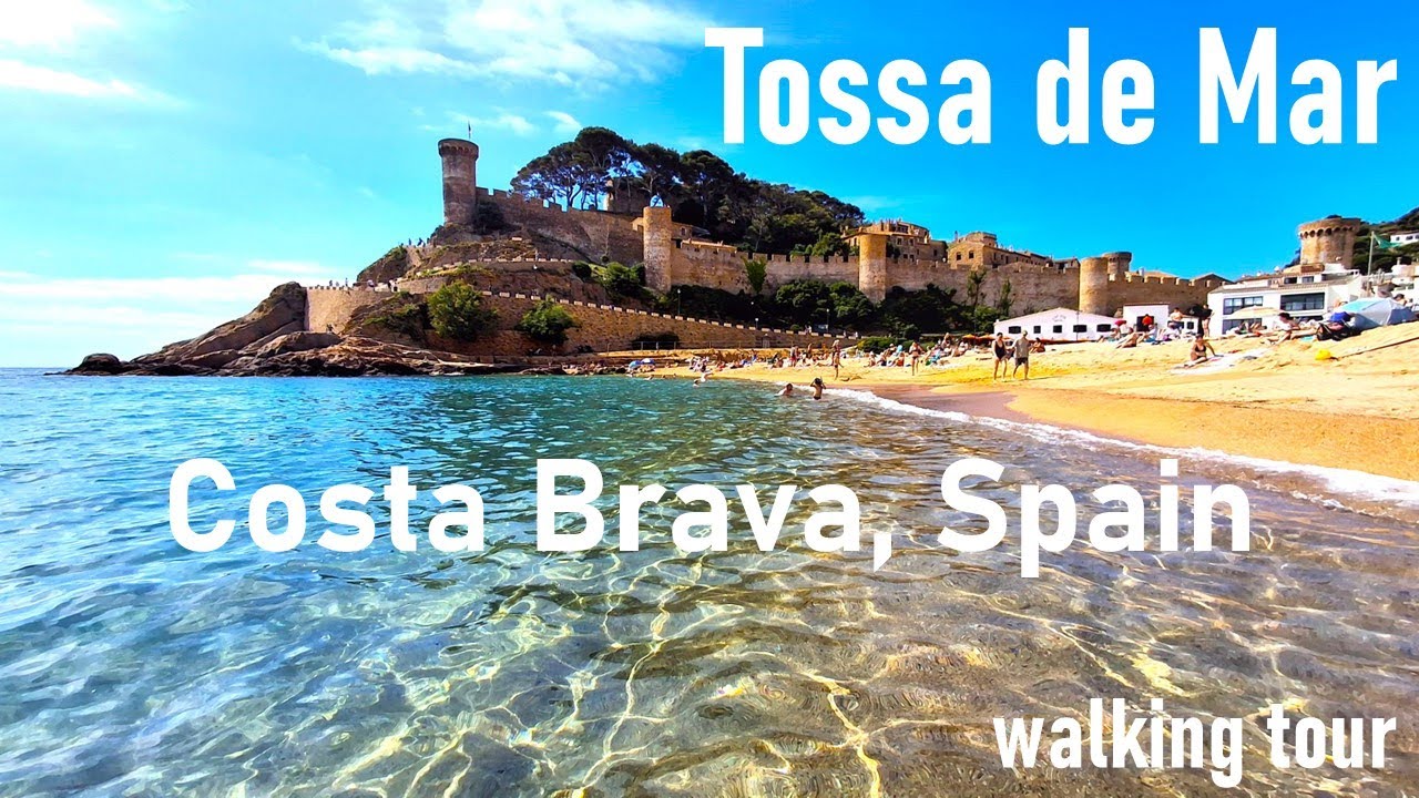 Tossa de Mar / Walking tour 1 / Town center / 3 beaches, promenade, shopping streets, restaurants