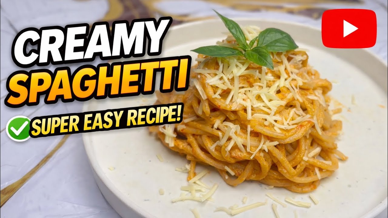 Cafe Style Italian Spaghetti Pasta At Home l 