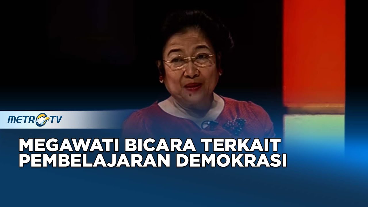 Megawati Soekarno Putri Bicara Tentang Pembelajaran Demokrasi Dok. 2008