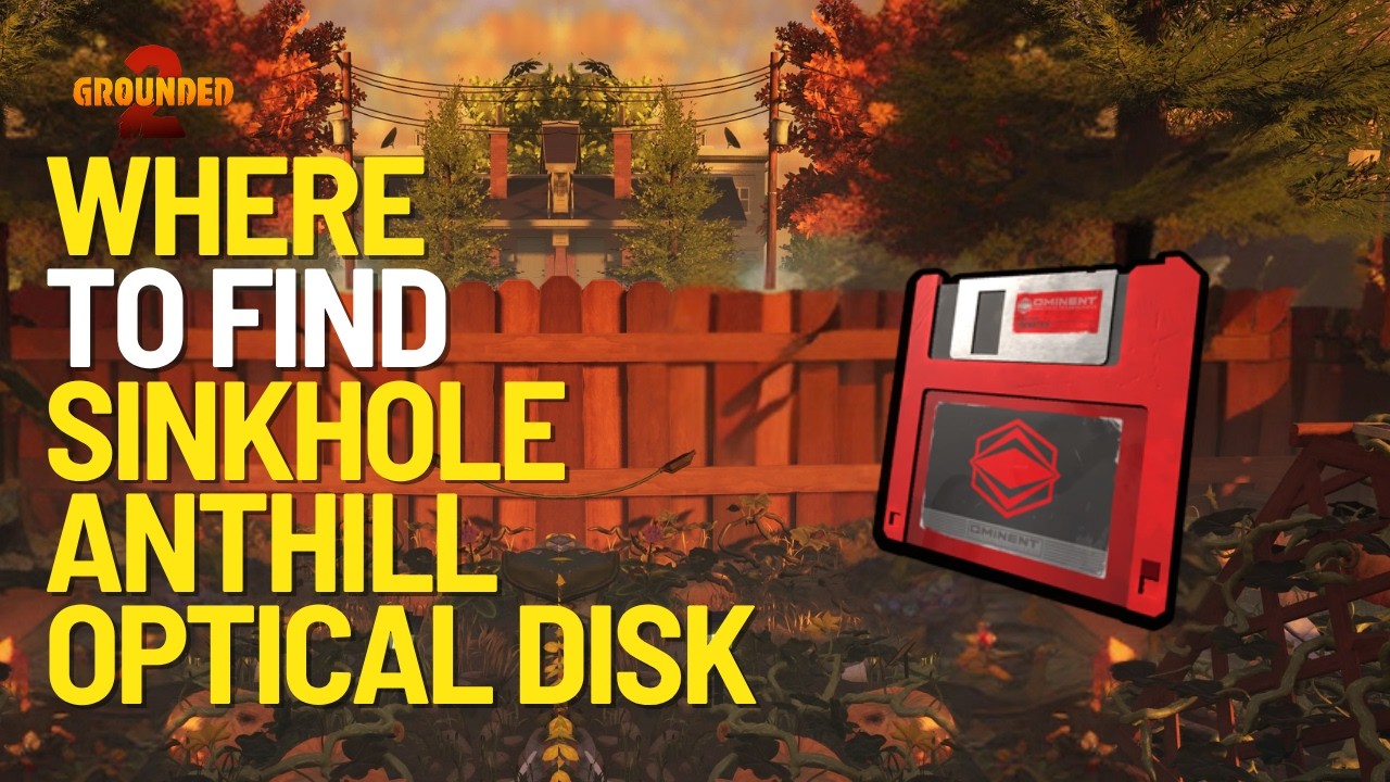 Где найти оптический диск Sinkhole Anthill Turbo в Grounded 2 (обновление Beat the Heat)