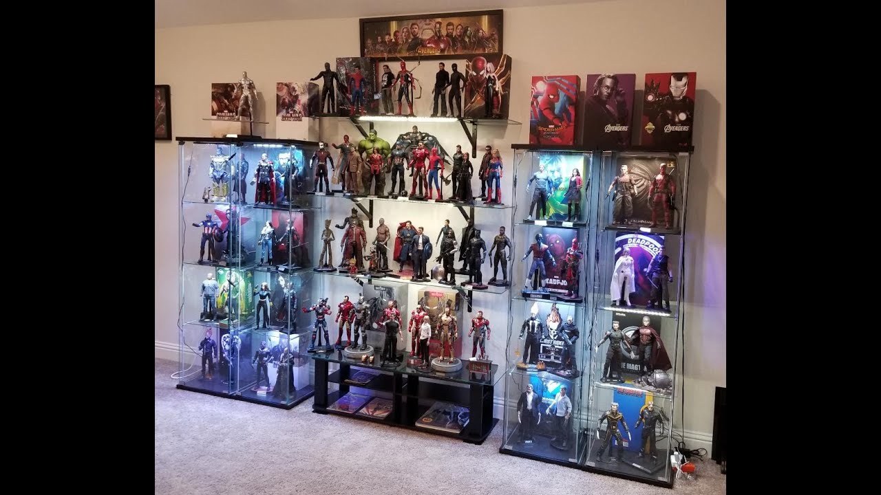 Marvel Room update Hot Toys + 1/6 figures +12" figures