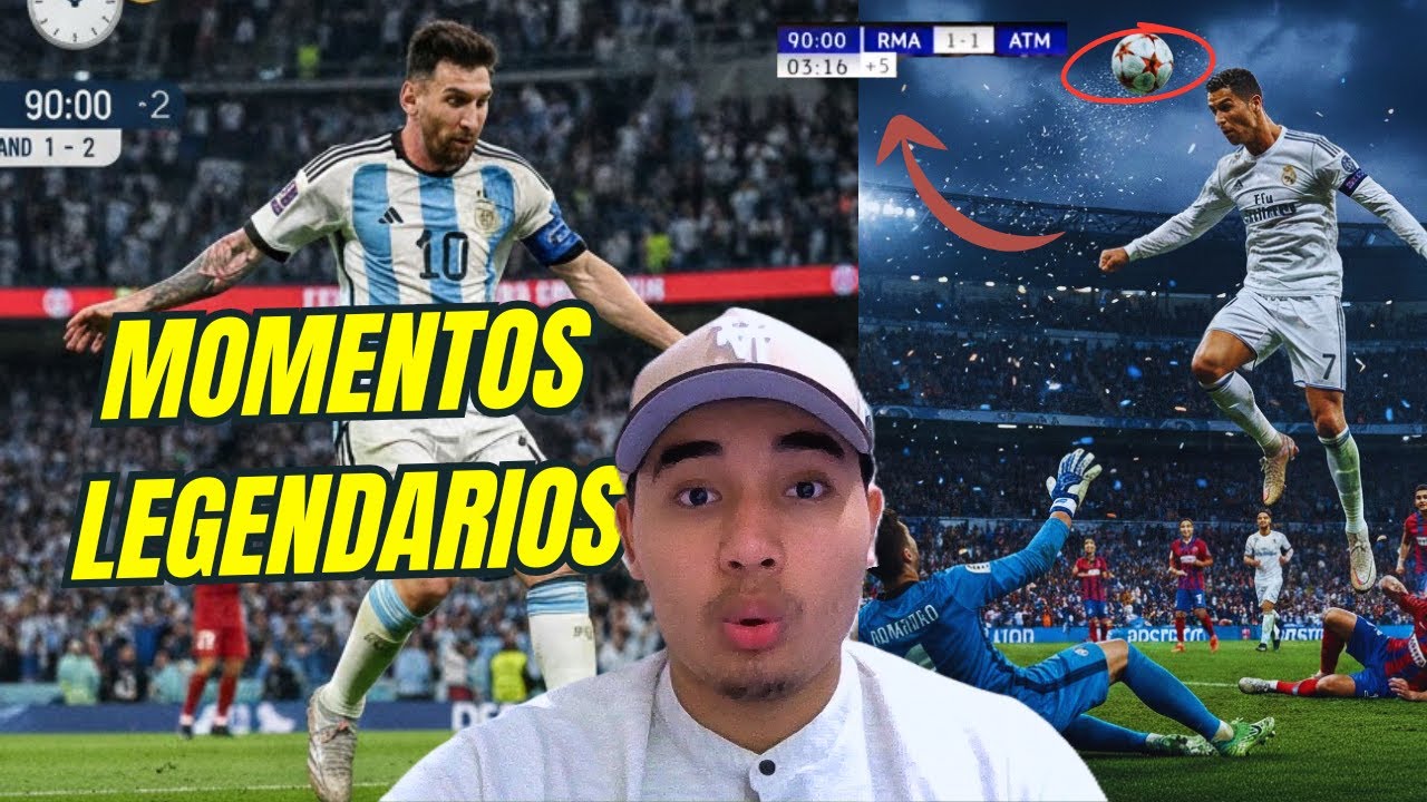 MOMENTOS  INOLVIDABLES  A ÚLTIMO MINUTO EN EL FÚTBOL