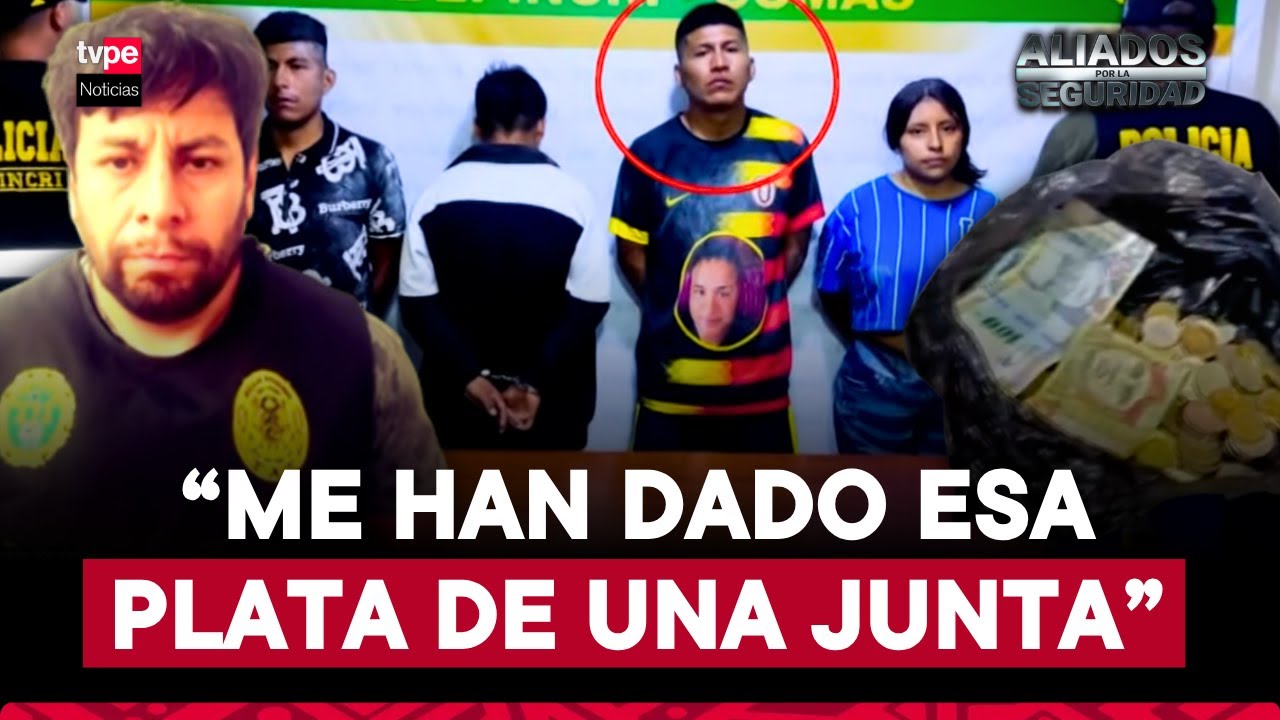 La absurda excusa de un extorsionador al ser detenido con municiones y drogas en Comas