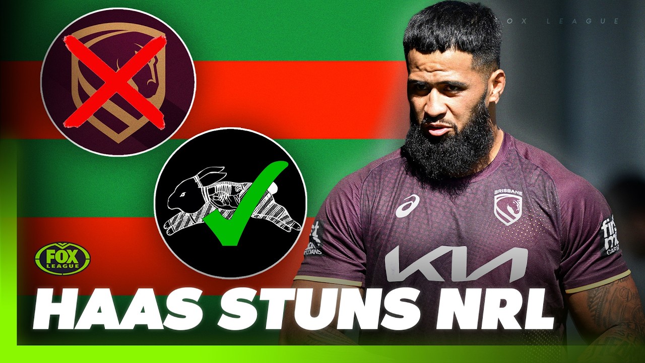 NRL BOMBSHELL 😳 Payne Haas Signs with Souths on 3-Year Deal as Broncos Extension Rejected | FSN