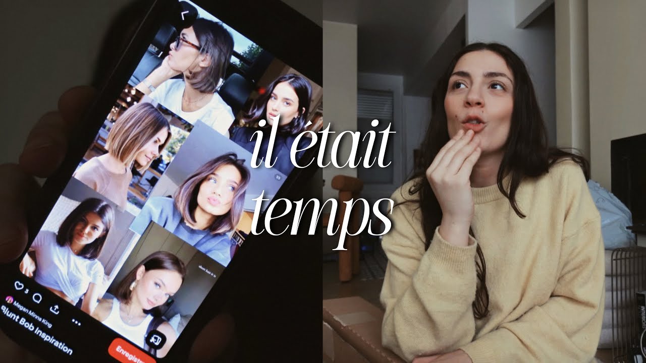 J’ai coupé mes cheveux longs | vlog