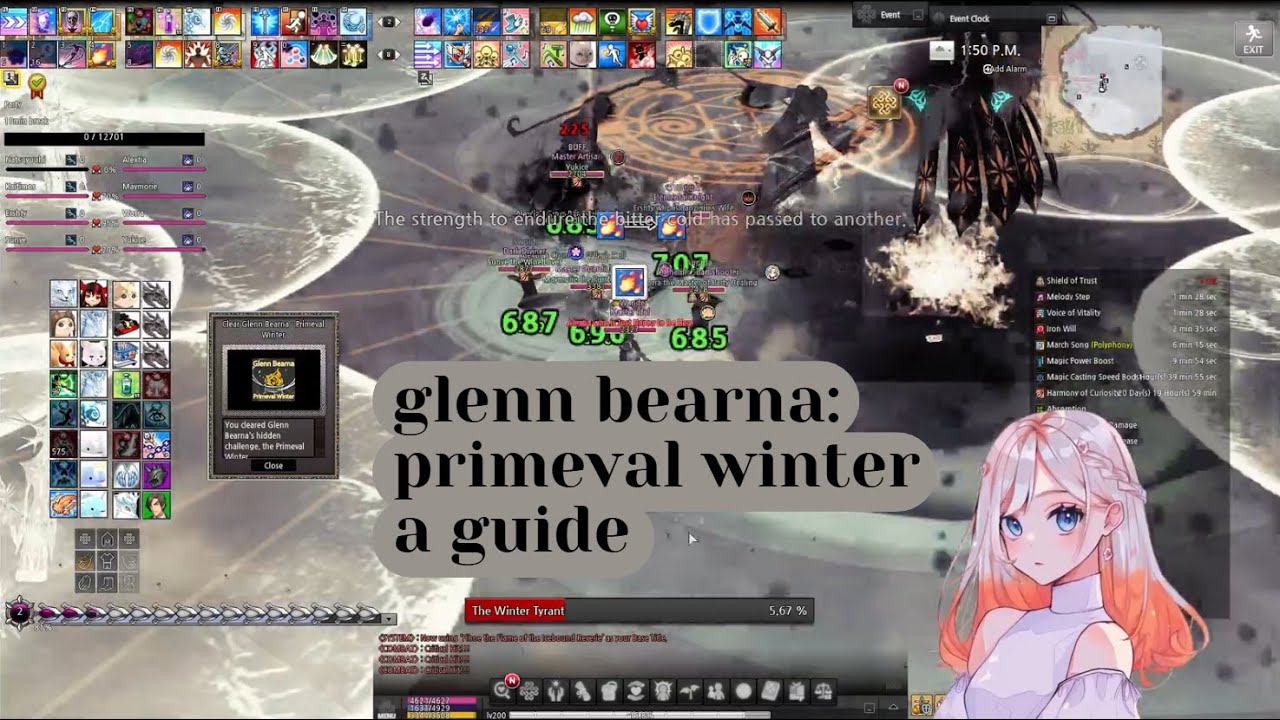 Mabinogi Glenn Bearna Primeval Winter Guide