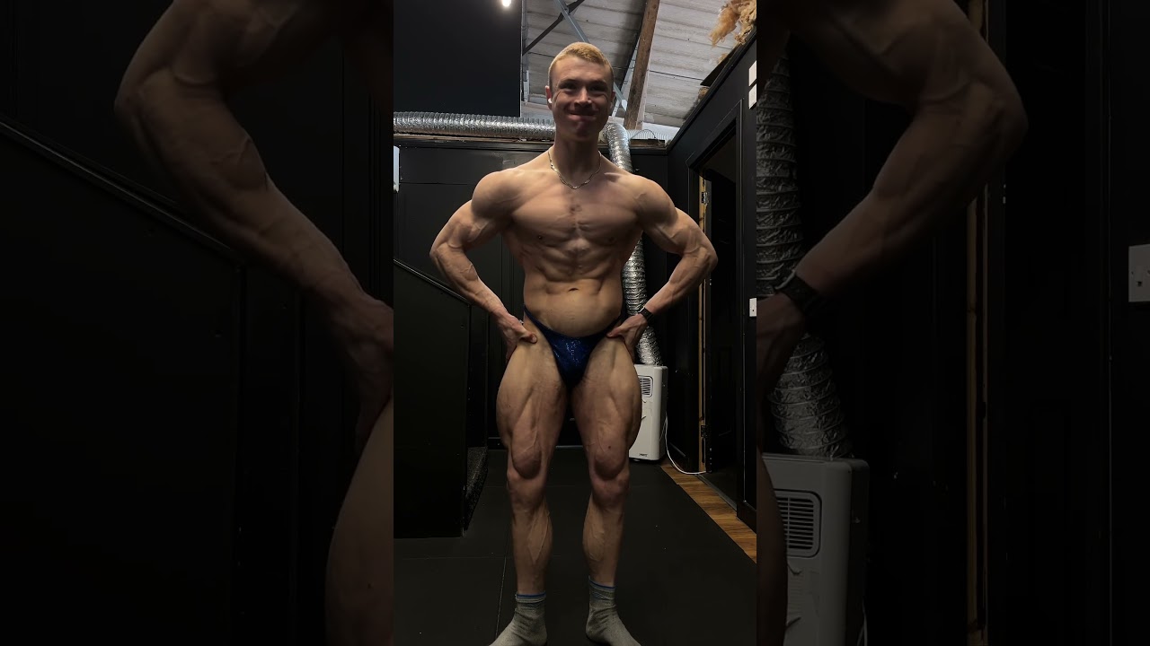 4 days out from the BNBF British Finals 🎯 #naturalbodybuilding