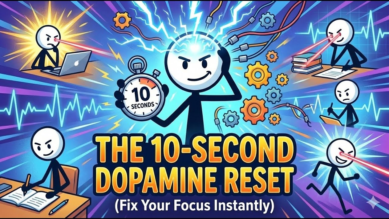 The 10-Second Dopamine Reset (Fix Your Focus Instantly)