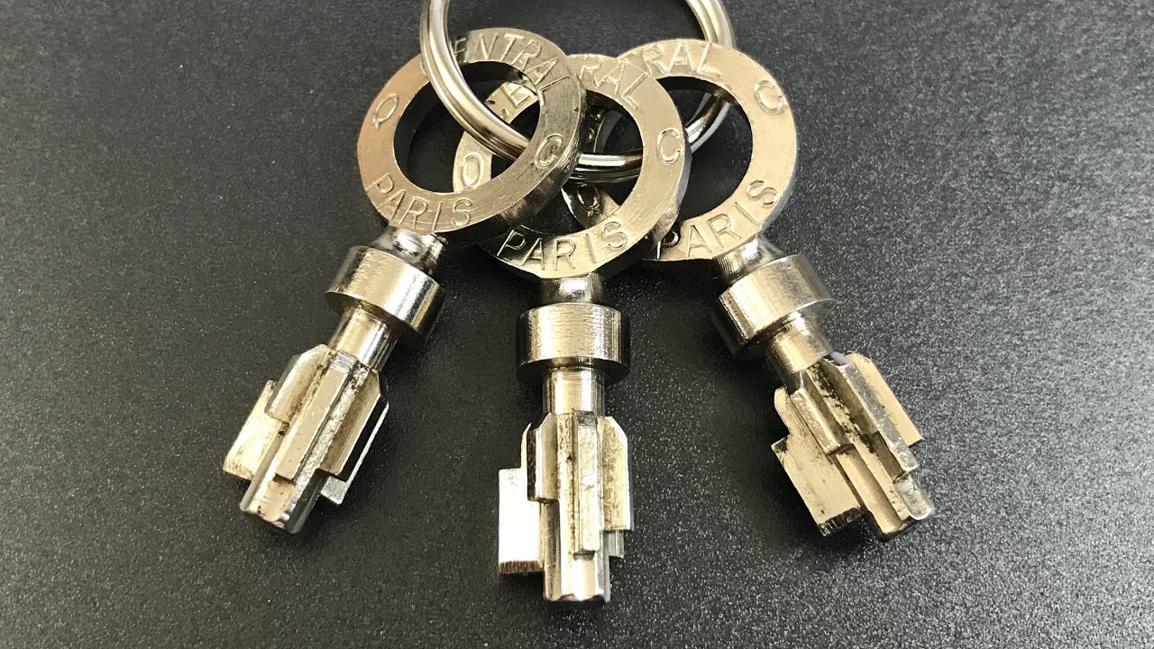 [643] Vintage French “Central” Lock Picked and Gutted