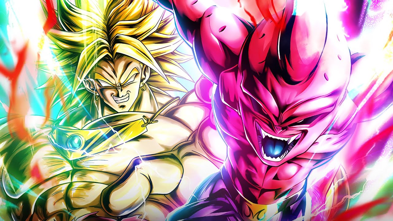 LF DBZ Broly + Ultra Kid Buu lol (Dragon Ball Legends)