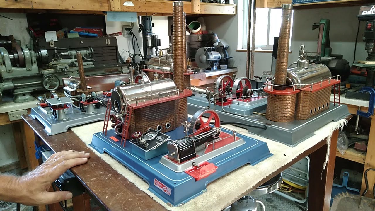 Wilesco D24El live steam engine